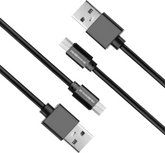 Ambrane ACM-1 2.4A Micro USB Fast Charging Cable for Android Devices (1 Meter, 3.3 Feet)